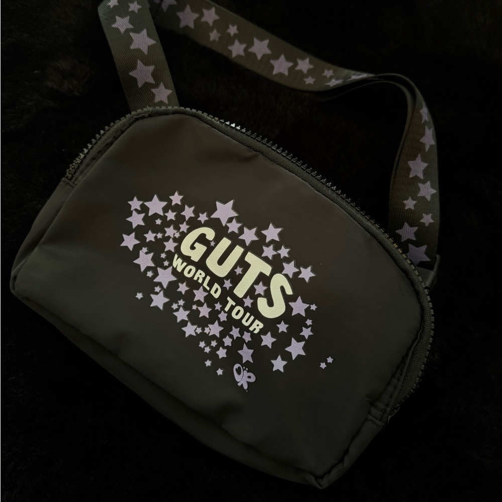 Olivia Rodrigo GUTS World Tour VIP Merch Fanny Pack Crossbody Pouch